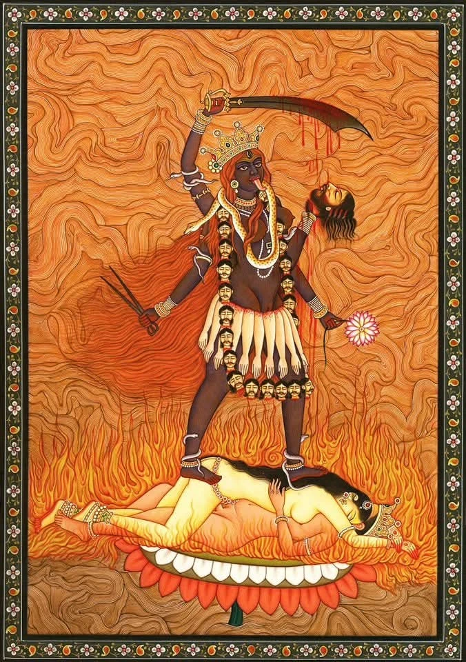 Lettre d'Isabelle 172 - Les croyances du monde 1 kali