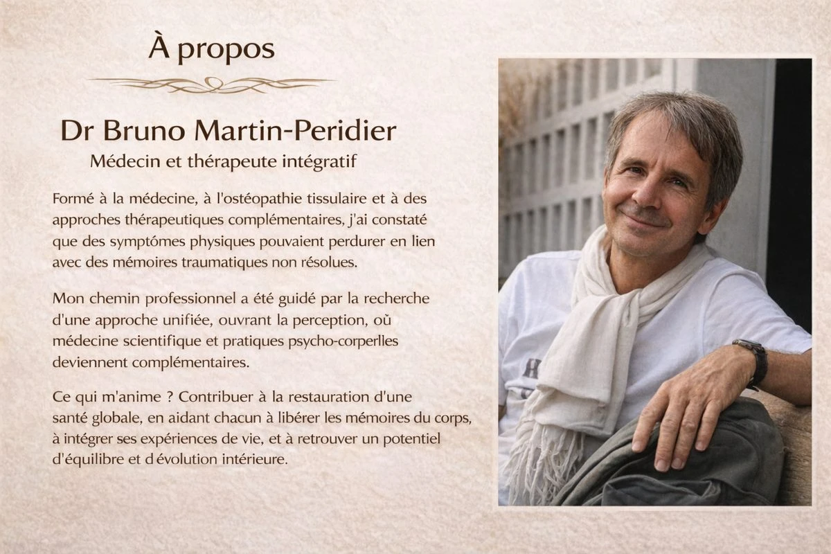 Formation TOCMA Thérapie chamanique - Sept à nov 2026 1 PRESENTATION BRUNO