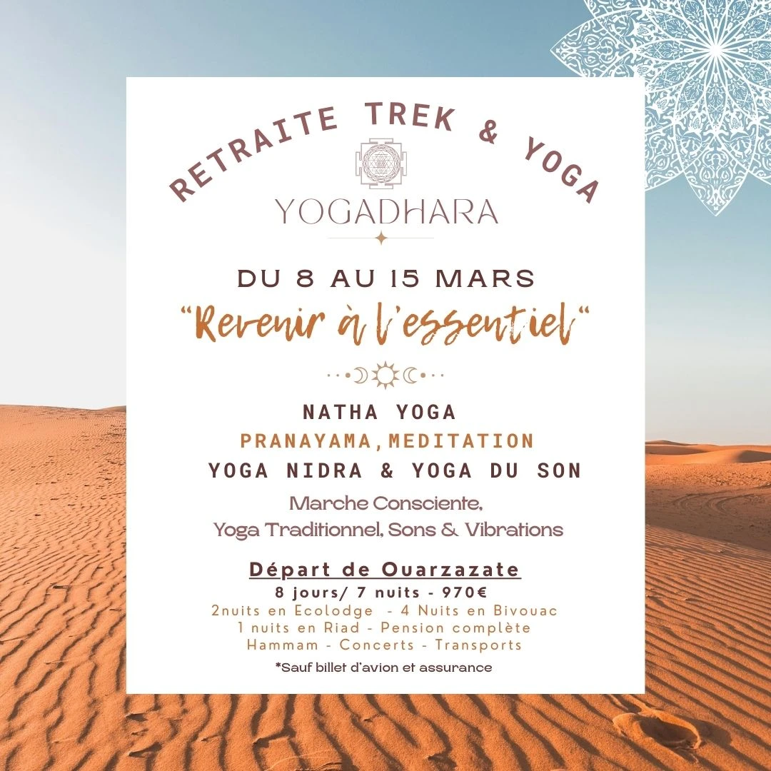 Retraite désert.-Publication Instagram Carrée